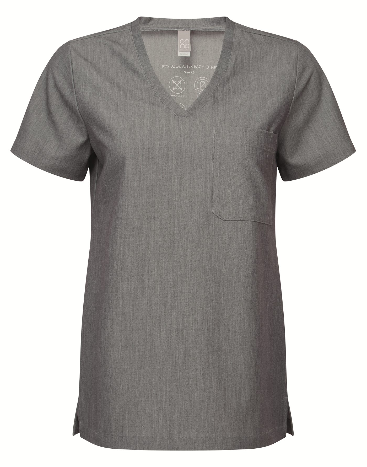 Limitless Casacca Donna MW300 in Dynamo Grey — Mediswear